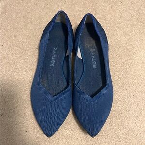 Rothy's Women's Deep Blue Pointed Flats